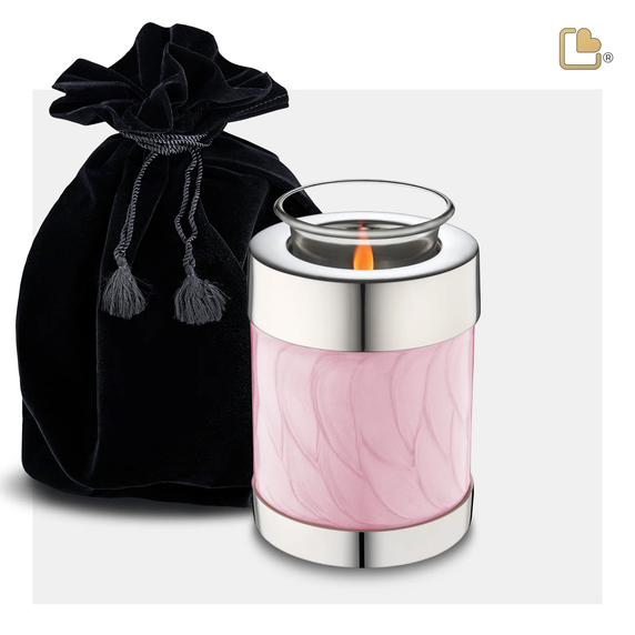 Pearl Pink & Pol Silver, Tealight