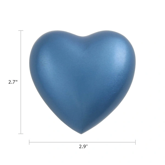 Monterey Blue, Heart Keepsake