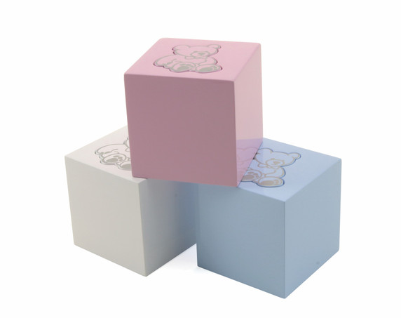 Blue Teddy Bear Box, Infant
