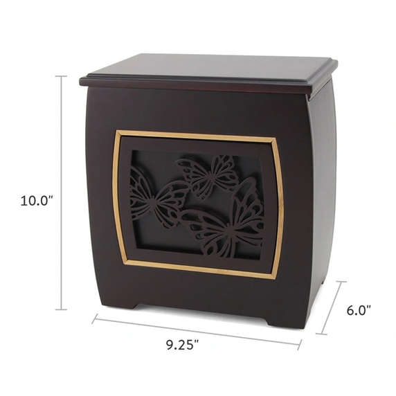 Modern with Butterflies Inlay, Large/Adult