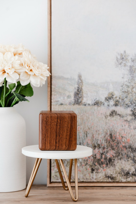 Walnut Artisan Cube, Small/Infant