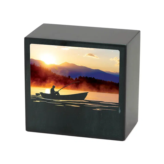 Monumental Memorials Sunrise Fishing, Large/Adult