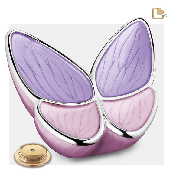 Lavender Butterfly Wings, Large/Adult