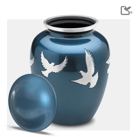 Blue Divine Flying Doves, Large/Adult