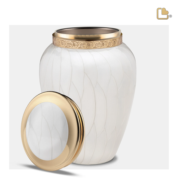Pearl White and Gold Blessing, Large/Adult