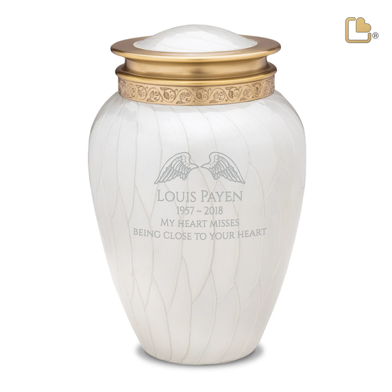 Pearl White and Gold Blessing, Large/Adult