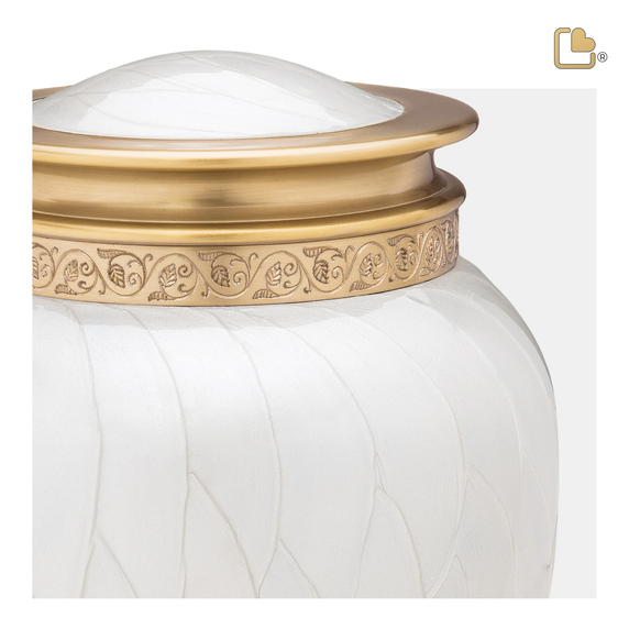 Pearl White and Gold Blessing, Large/Adult