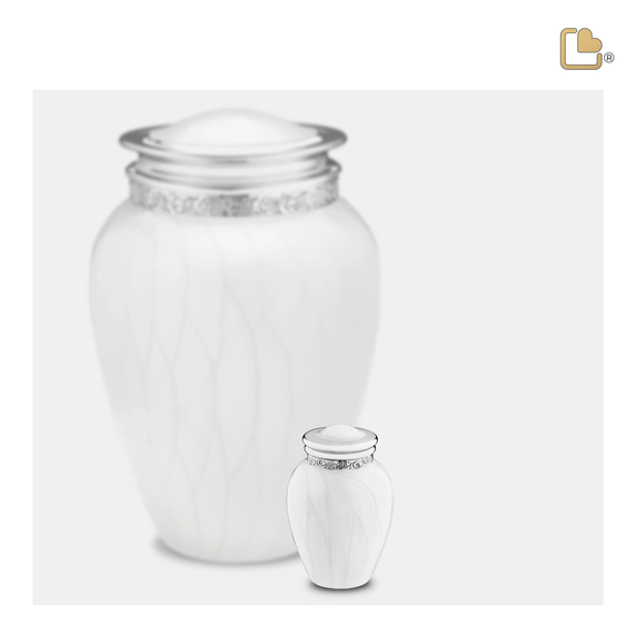 Pearl White and Silver Blessing, Keepsake