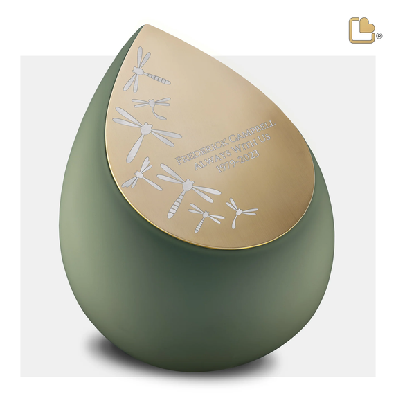 Drop Sage Green & Bru Gold, Large/Adult