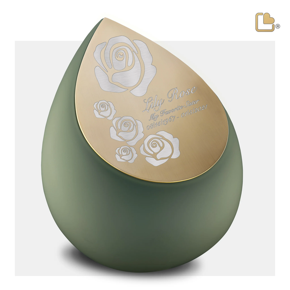 Drop Sage Green & Bru Gold, Large/Adult