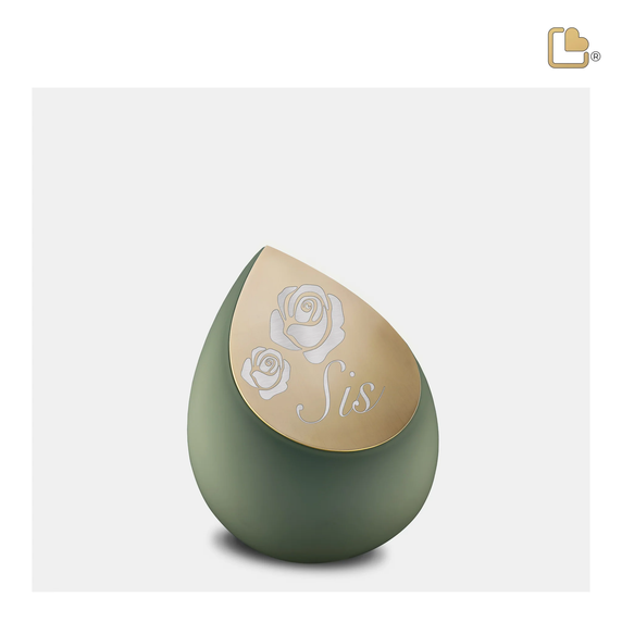 Drop Sage Green & Bru Gold, Keepsake