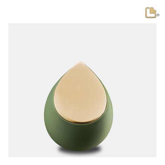 Drop Sage Green & Bru Gold, Keepsake