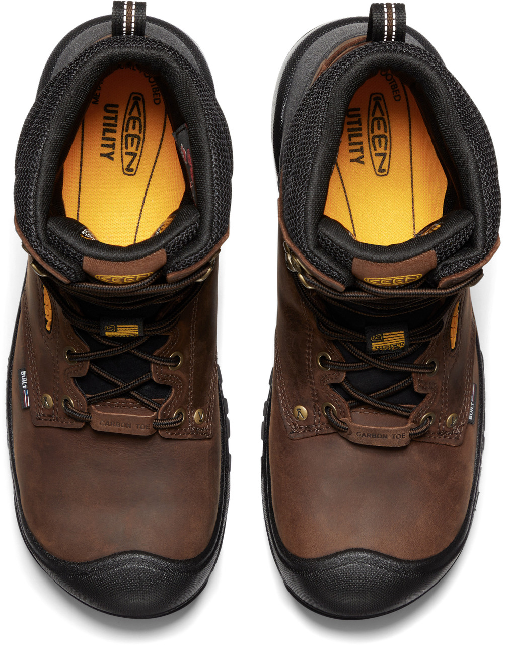 Keen | Utility Independence brown leather steel toe work boots | MENS 11 Keen Independence 1028285 Men main image 3