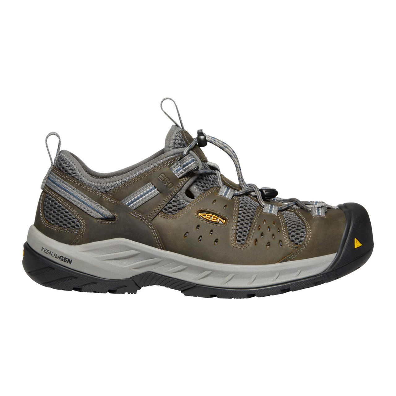 Keen Utility Atlanta Cool II #1023217 Men's ESD Low Steel Safety Toe Hiker  Work Boot