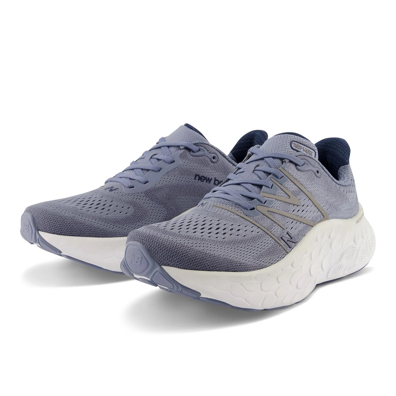 New Balance Men\'s US 11.5  Fresh Foam X More V4 Running Shoe New Balance Fresh Foam X More V4 - Sea Salt – Fit2Run main image 3