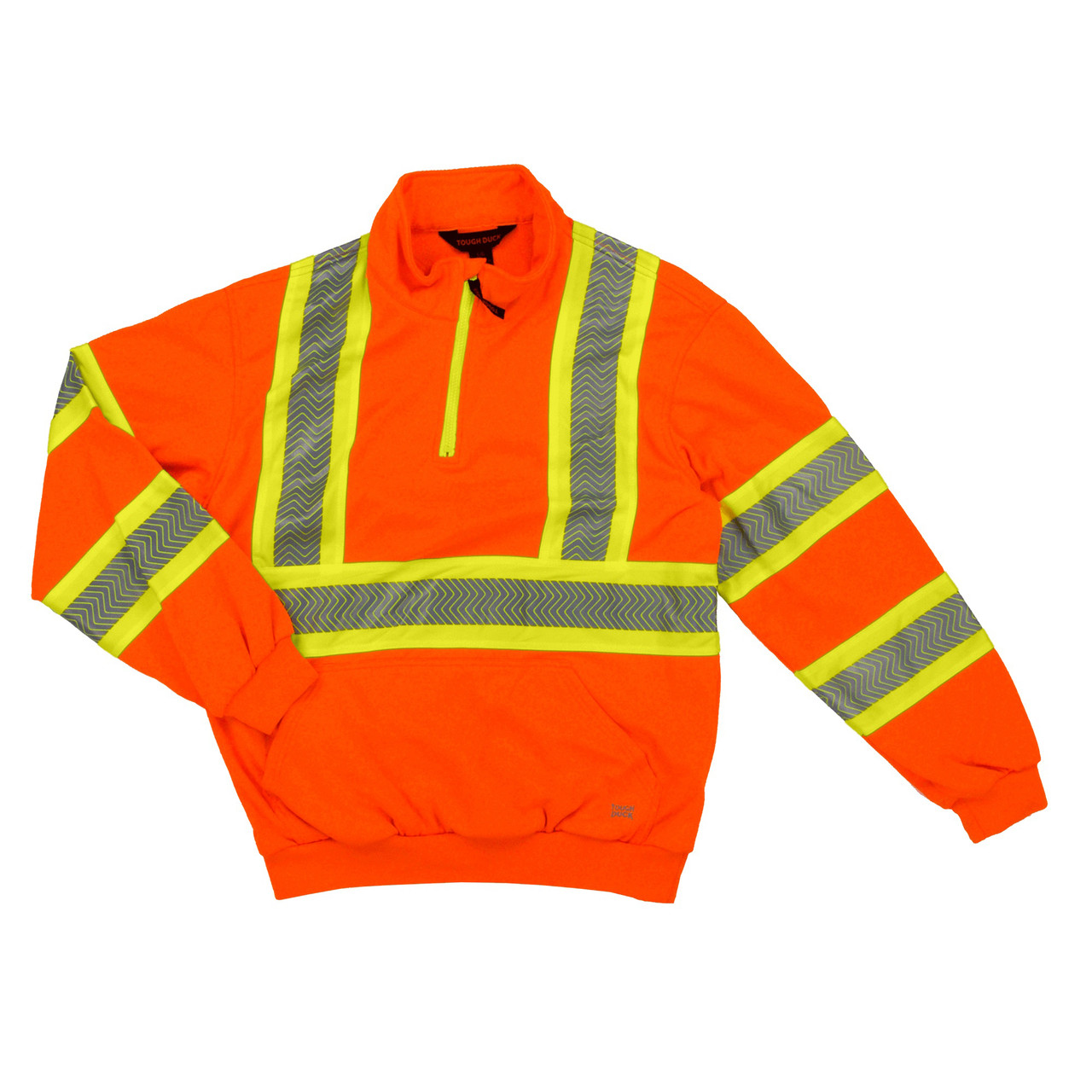 Tough Duck by Work King 1/4 Zip Safety Pullover #SJ19 (XS - 2X)