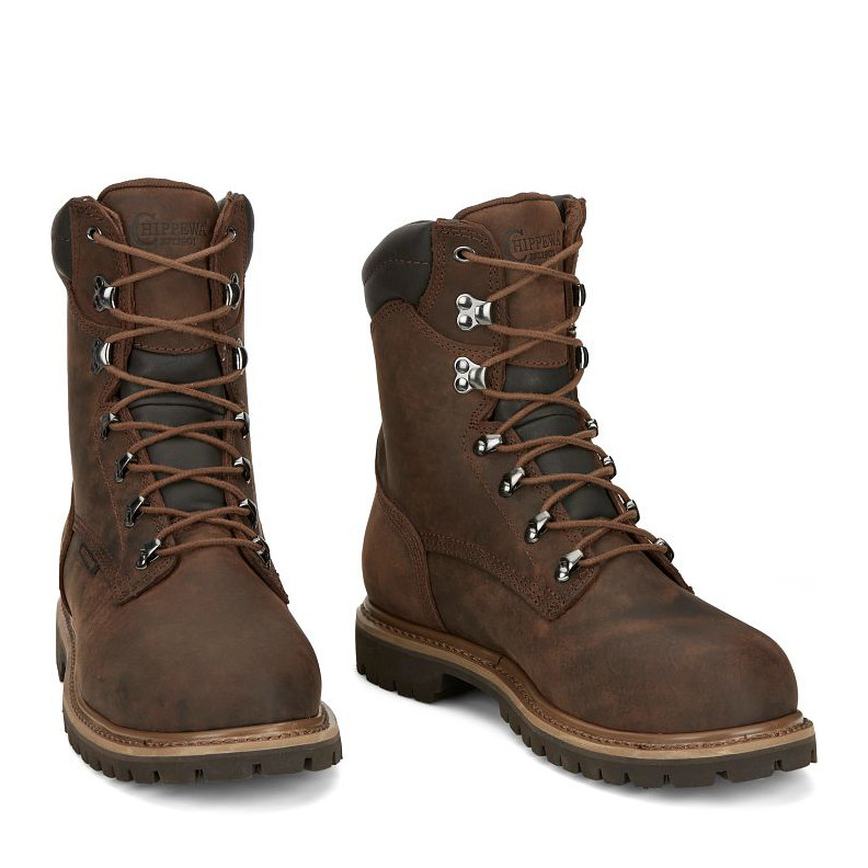 Chippewa 55069 Birkhead 8” Work Boots Men’s 9.5 XW Leather Waterproof Steel Toe CHIPPEWA Men main image 4