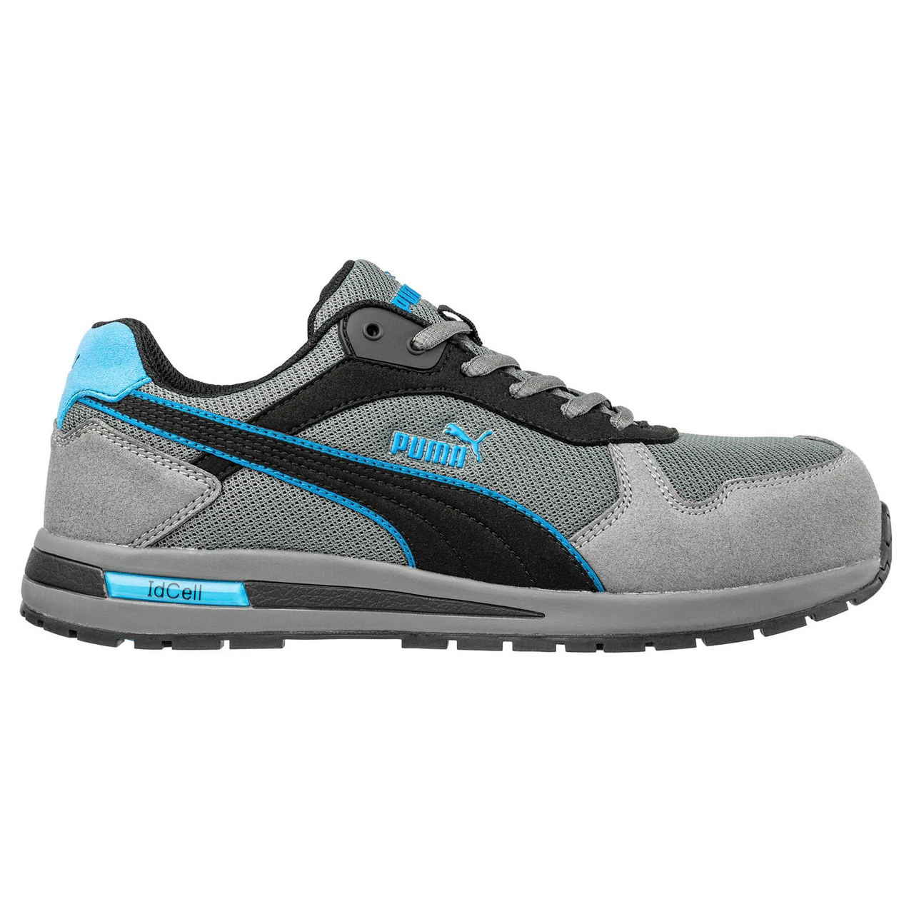Puma Gray and Blue Athletic Shoes with Modern Design Puma GREY/BLUE SNEAKERS ::PARMAR BOOT HOUSE | Buy Footwear  main image 3