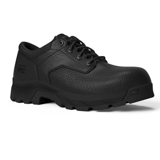 Timberland PRO Titan EV #A5ZBY Men's Low Black Composite Safety Toe Oxford  Work Shoe