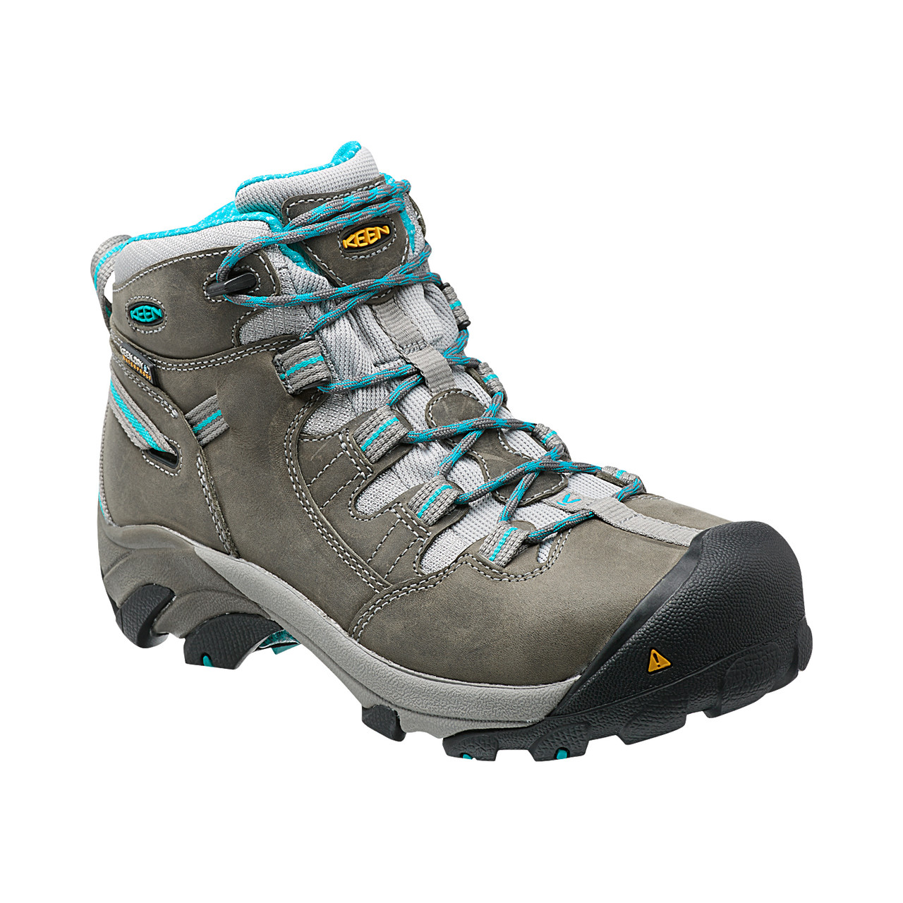 KEEN Utility Detroit #1014599 Women's Mid Waterproof Steel Safety Toe Hiker  Work Boot