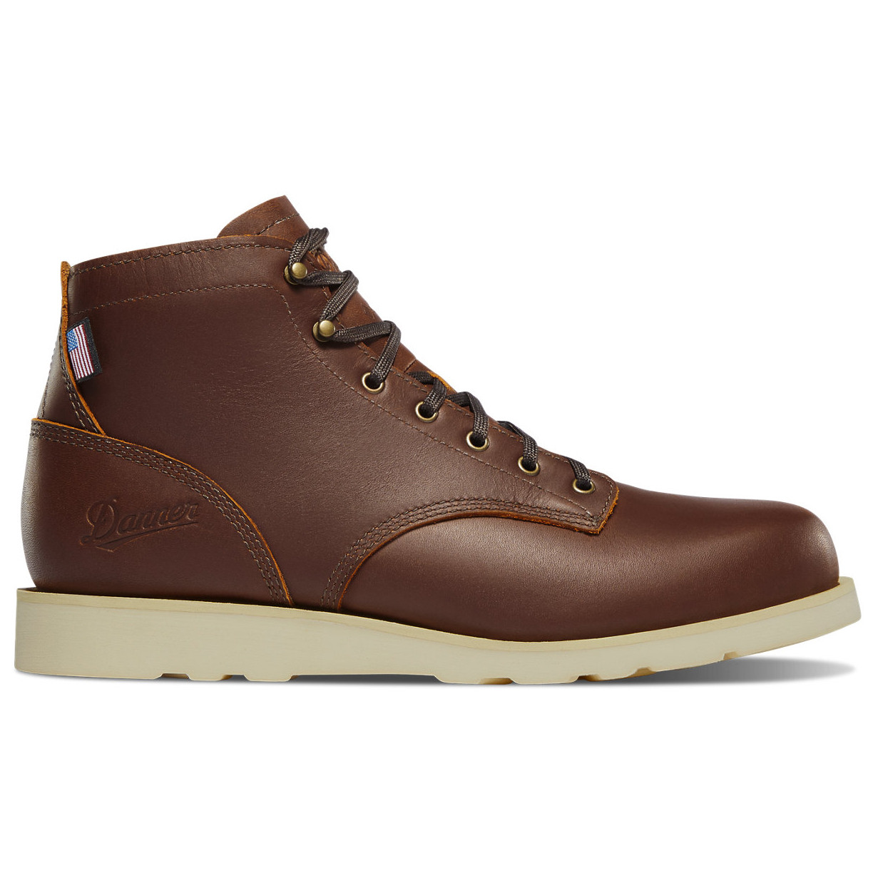 Danner Vandal AT GTX 15526 Mens 12‎ Brown Leather 6in Waterproof Boots Vibram Danner - Bull Run Moc Toe GTX Brown main image 2