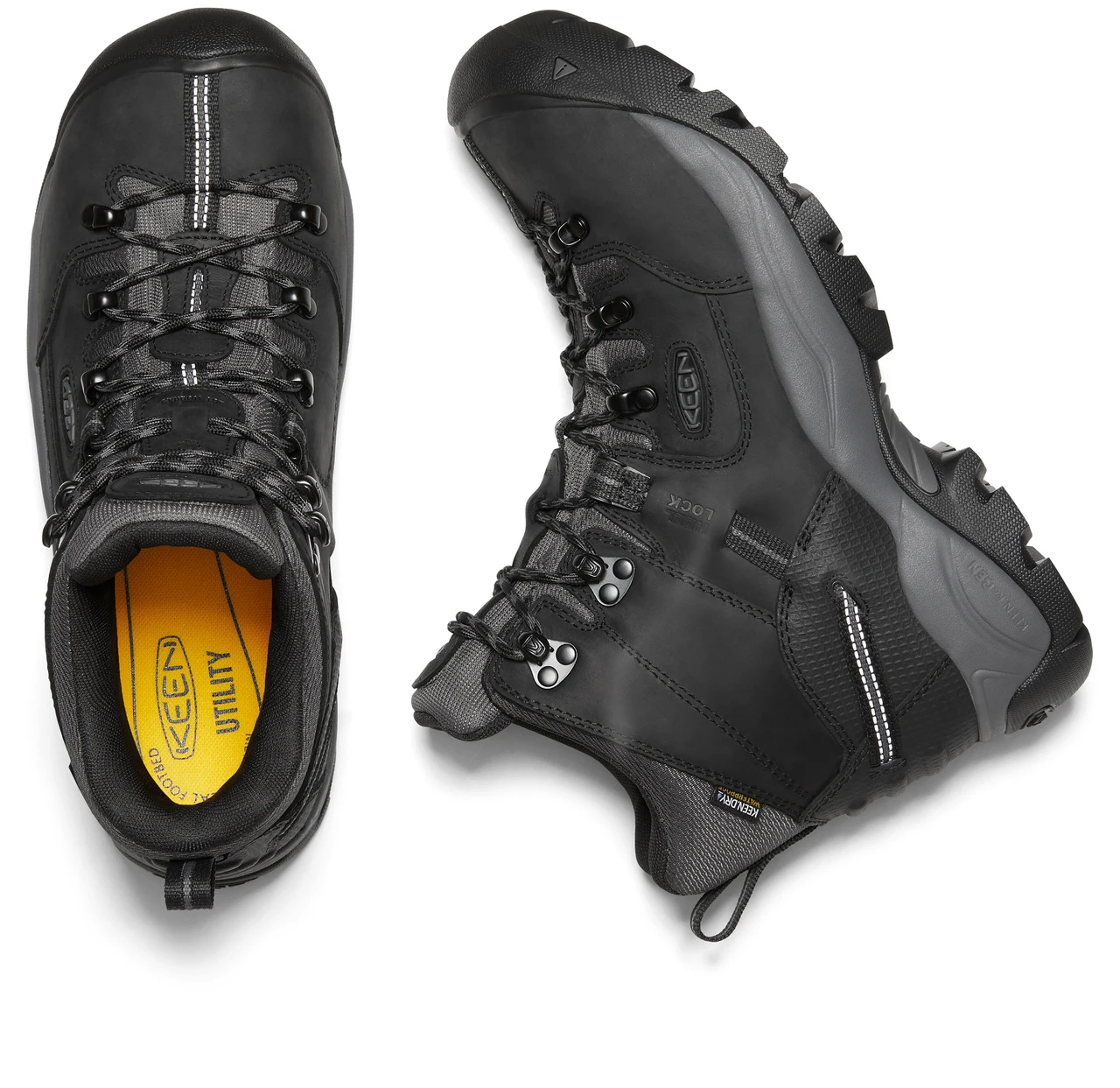 Keen Utility Men\'s Pittsburgh Energy Waterproof Work Hiker Black Size 12D KEEN Utility® Pittsburgh Energy Men main image 4