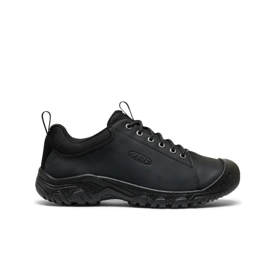 靴/バッグ KEEN Keen Targhee IV #1031647 Men's Black Leather Oxford