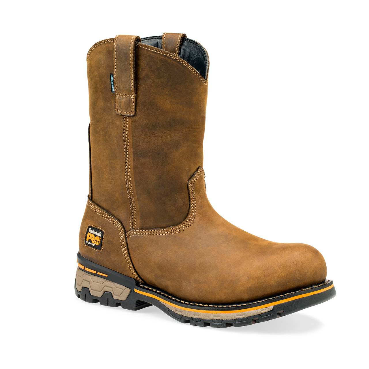 Timberland PRO® AG Boss #1053A Men's 11" Pull-On Waterproof Alloy Safety  Toe Work Boot