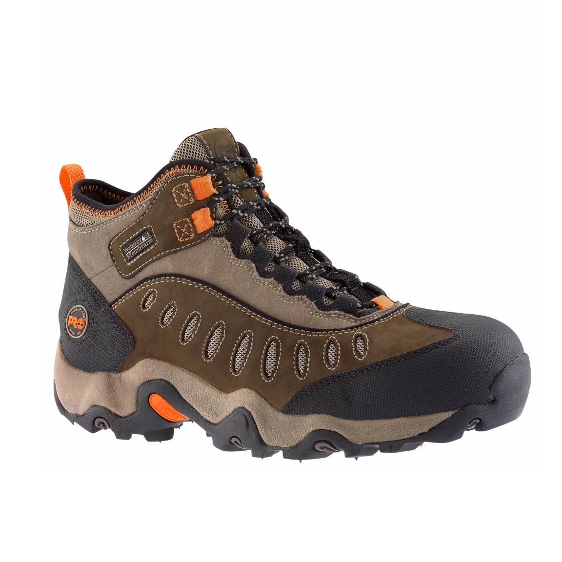 【未使用】SANDERS 8950R(茶色)（プー235） Timberland PRO® Mudslinger Mid #86515 Men's Mid Waterproof Steel