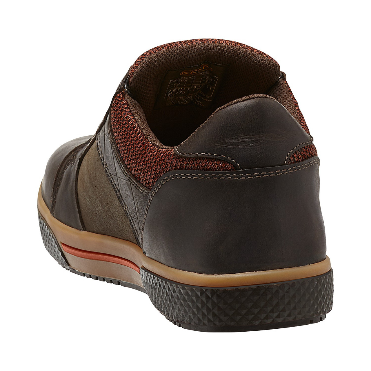 KEEN Destin Low Brown Leather Steel Toe EH Utility Safety work bootShoes Men 8.5 KEEN Utility Destin Low #1011353 Men main image 2