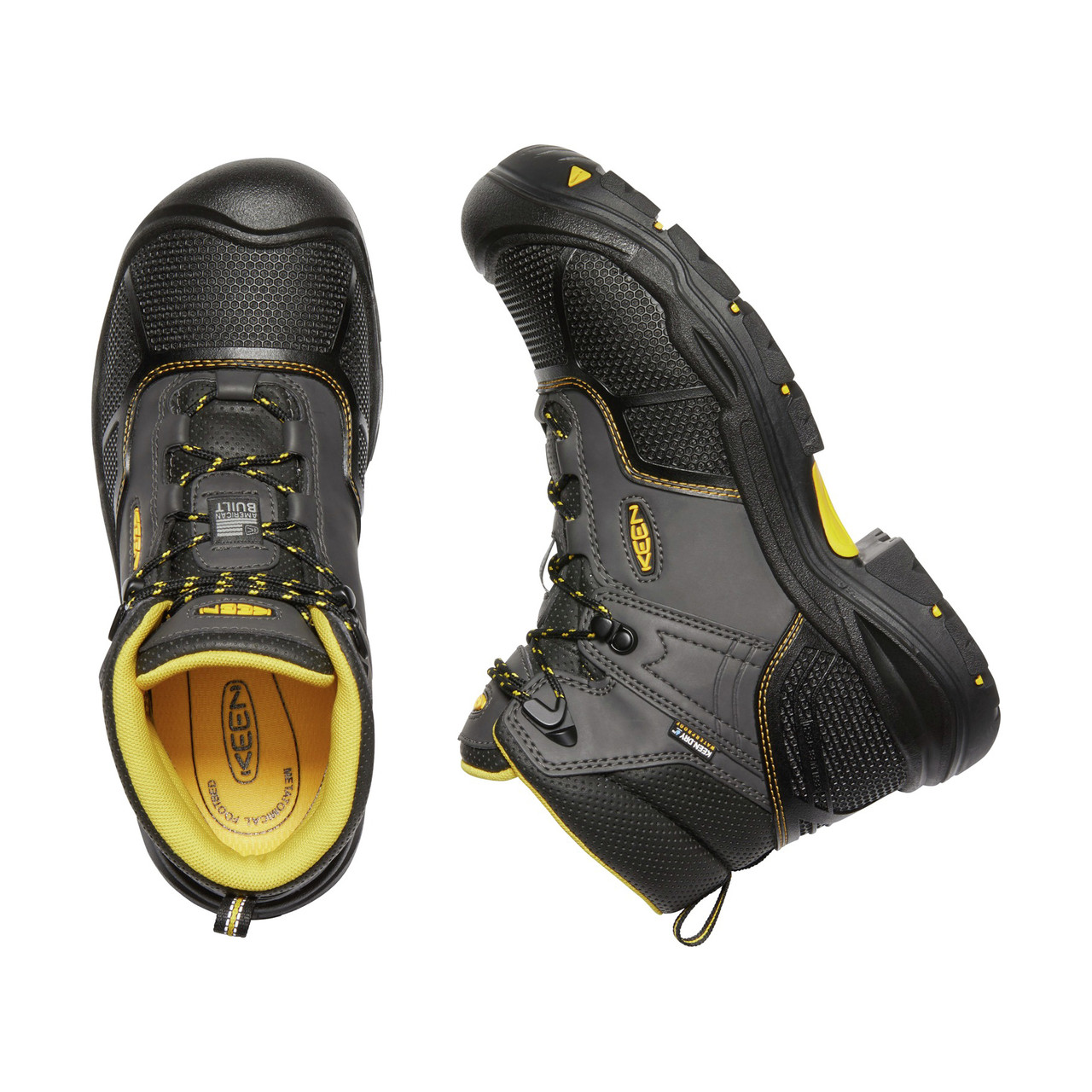 Buy KEEN Utility Men's Logandale Mid Steel Toe Waterproof Work Boot Online at Lowest Price in