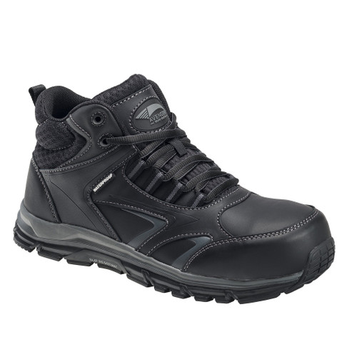 Avenger Blade #A303 Men's Mid Athletic Wedge Black High Top