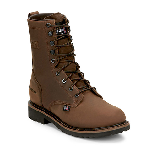 Justin Drywall #SE960 Men's 8" Waterproof Work Boot