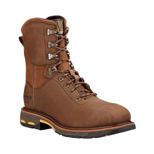 Ariat® WorkHog #10017413 Men's 8" Wide Square Toe Waterproof Composite Safety Toe Work Boot