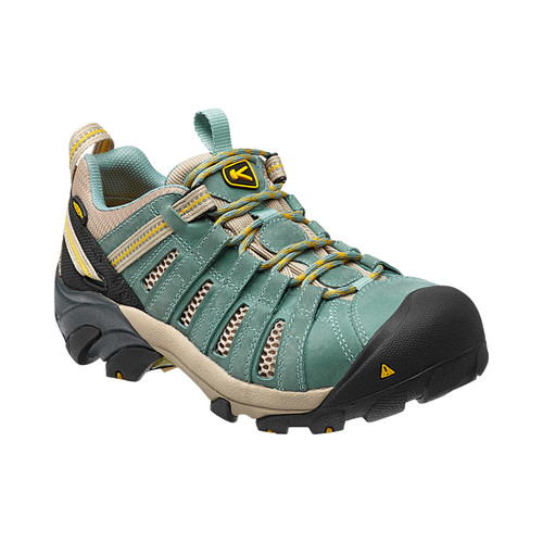ぎゃんぐ KEEN Utility #1009875 Women's Low Steel Safety Toe ESD Trail