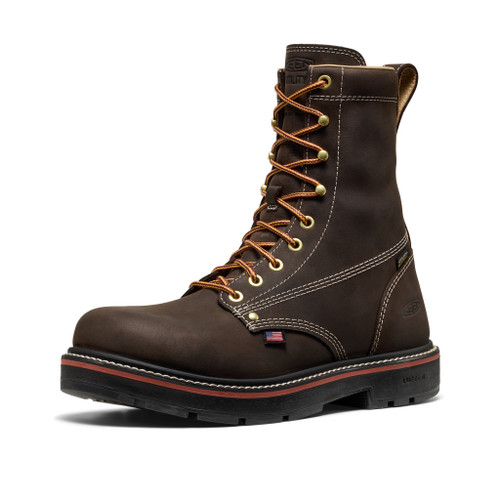 Keen Utility Liberty 90 Degree #1031305 Men's 8" Waterproof Carbon Safety Toe Work Boot