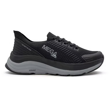 MegaComfort Europa Low #MC156 Women's Black/White Step-N-Go Composite Safety Toe Work Shoe
