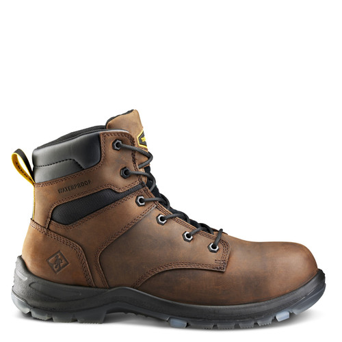 Terra Byrne #839BBK Men's 6" Waterproof CSA Puncture Resistant Composite Safety Toe Work Boot