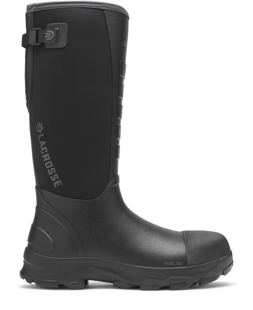 LaCrosse Alpha Lite II #210002 Men's 16" Waterproof Steel Safety Toe Pull On Boot