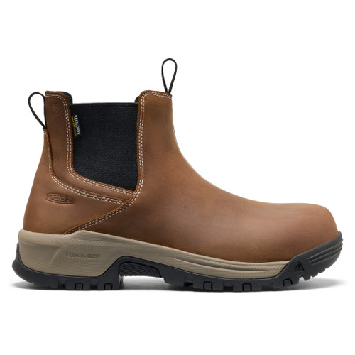 Keen Utility Evanston Chelsea #1032552 Men's Waterproof Carbon Safety Toe Pull On Work Boot