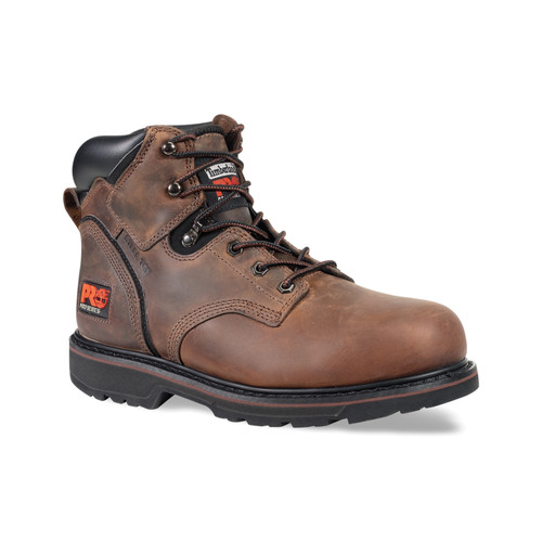 Timberland PRO® Pit Boss #33034 Men's 6" Durable Slip Resistant Steel Safety Toe Work Boot
