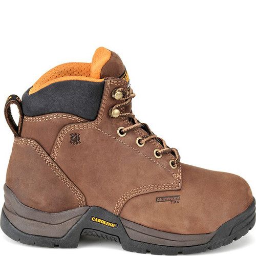 Carolina Raleigh #CA1428 Women's 6" Met-Guard Alloy Safety Toe Work Boot