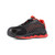 Reebok Zig Elusion Heritage #RB3223 Men's Zig Elusion Black & Red Low Cut Composite Safety Toe Work Sneaker