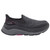 MegaComfort Delta #MC125 Women's Black/Fuchsia Step-N-Go Composite Safety Toe Slip-On Work Shoe