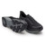 MegaComfort Europa Low #MC156 Women's Black/White Step-N-Go Composite Safety Toe Work Shoe