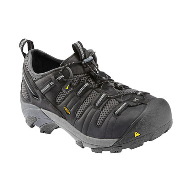 KEEN Utility Atlanta Cool Steel Toe Work Shoes Mens 10 EE Wide Shitake 1006978EE Men main image 3