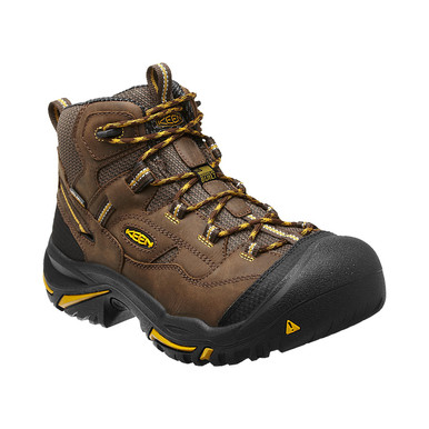 KEEN Utility Men\'s Braddock Mid Height Steel Toe Waterproof Work Boots Size 11EE Amazon.com: KEEN Utility Men main image 4