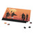 African Warrior Sunset Puzzle — Tribal Silhouette Jigsaw (120/252/500 pcs)