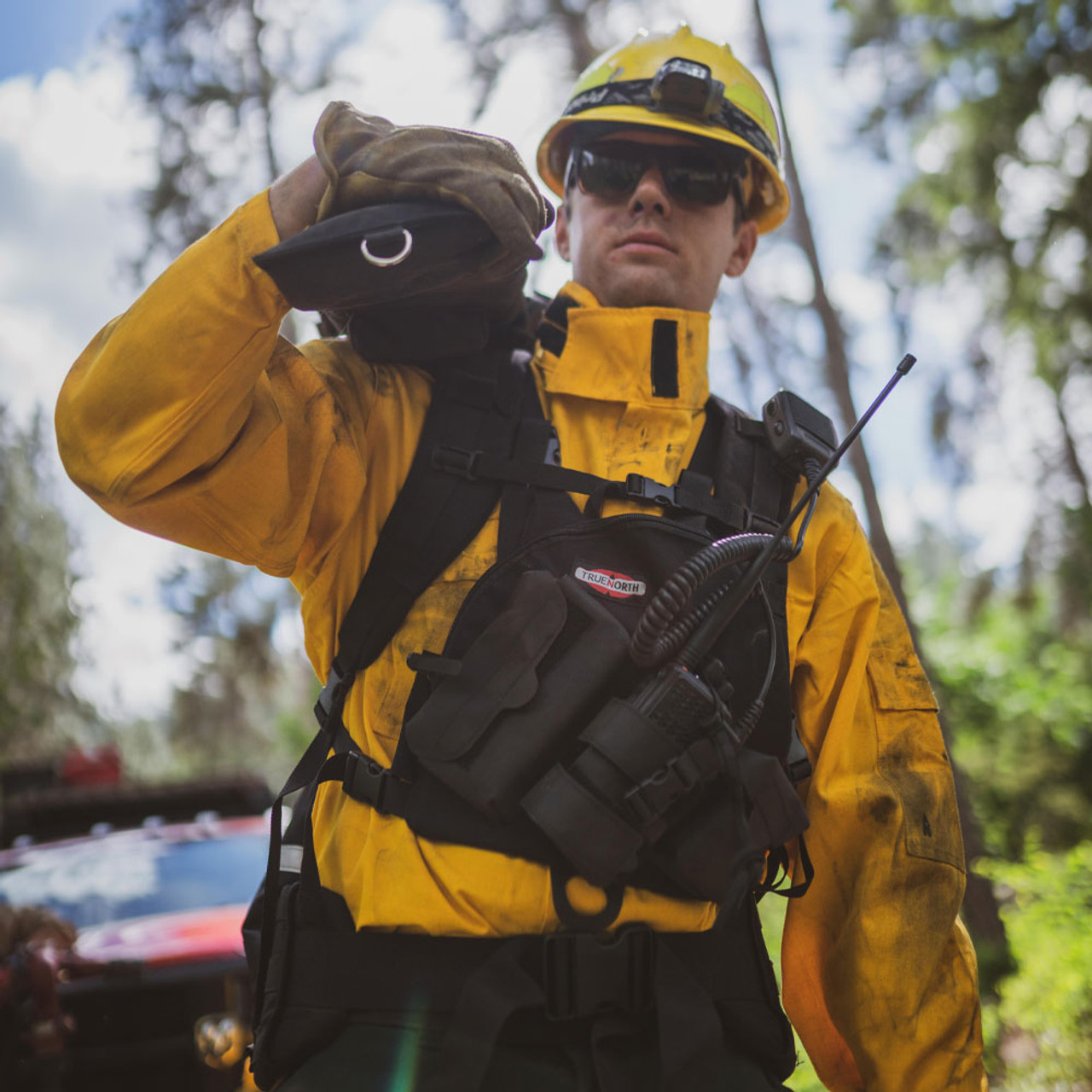 Single Universal Radio Harness Radio Chest Harnesses