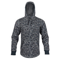 Cyclone Hoodie, Front View, Hood Up,  Elements FR Hoodie, Flame Resistant Hoodie, Digital Camo